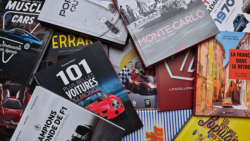 livres voitures