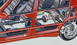 transmission q4 alfa romeo 33