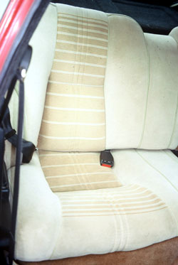sieges arrieres alfa romeo alfetta gtv 2000