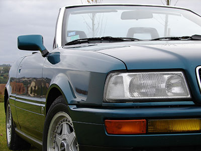 fiche technique audi 80 cabriolet 2.3 10v