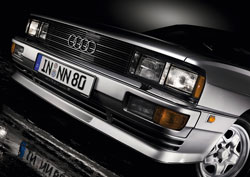 av audi quattro coup&eacute; 1980