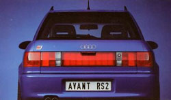 coffre audi rs2 avant