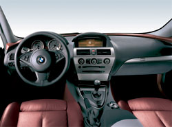 int&eacute;rieur bmw 645ci e63