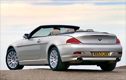 arriere bmw 645ci e64 cabriolet