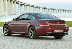 arriere insigne BMW M6 E63