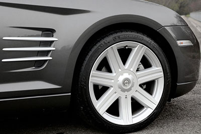 fiche technique performances chrysler crossfire 3.2 218 ch