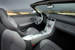 interieur chrysler crossfire roadster