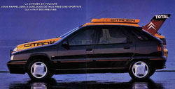 publicit&eacute; citroen zx volcane