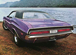 arriere dodge challenger