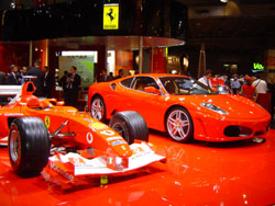 presentation ferrari f430 mondial de l'automobile