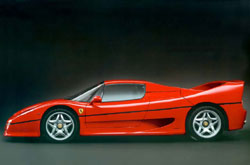 profil ferrari f50