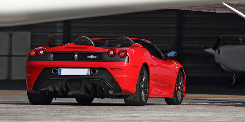 arriere ferrari spider 16m