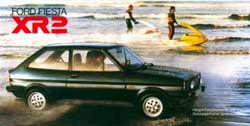 brochure ford fiesta xr2