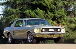 face avant ford mustang mk1