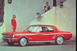 publicite ford mustang coup&eacute; mk1