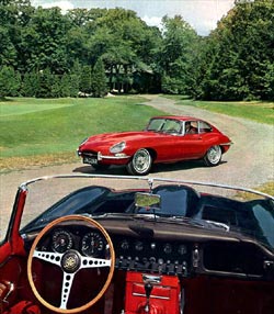int&eacute;rieur jaguar type e 3.8 l6
