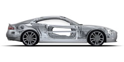 chassis aluminium jaguar xk II