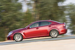 performances lexus isf