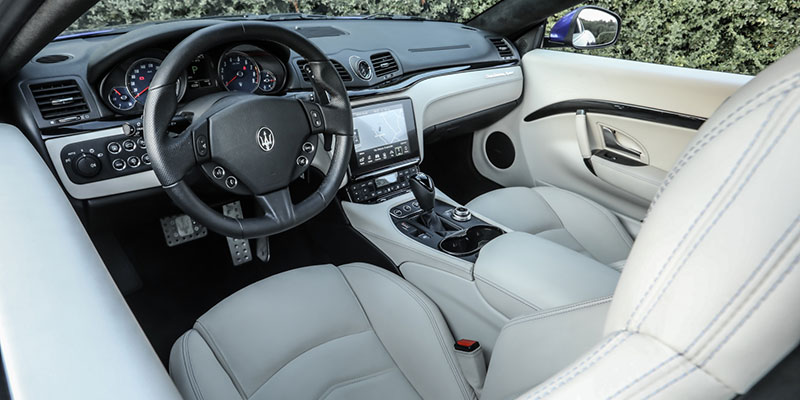 intérieur maserati granturismo sport 2018
