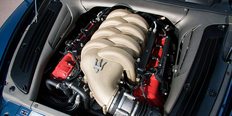 moteuir v8 4.2l maserati spyder 4200 cambiocorsa