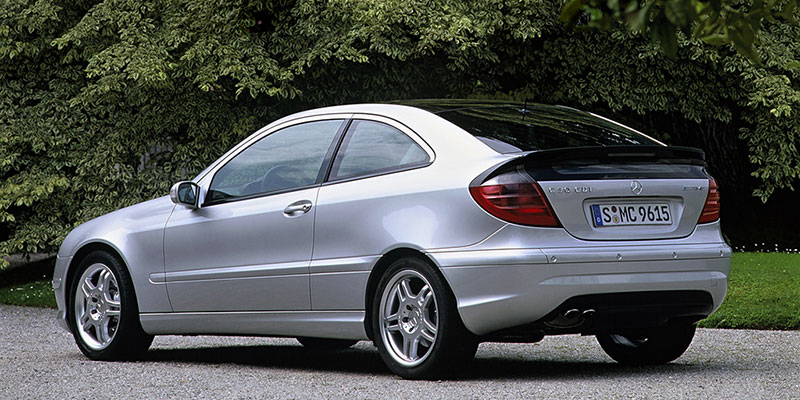 arriere mercedes benz c 30 cdi amg coupé sport cl203