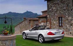 fiche technique performances mercedes benz sl 500 r230