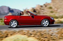 performances mercedes benz slk 320 r170
