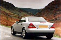 performances mercedes benz slk 230k r170