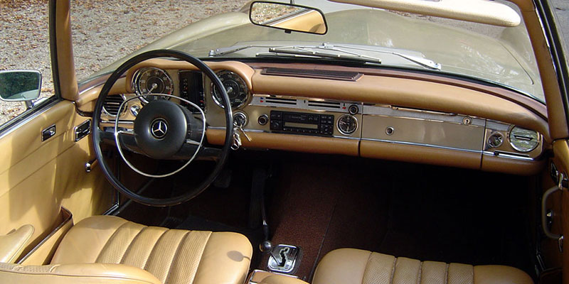 interieur mercedes benz sl pagode w113