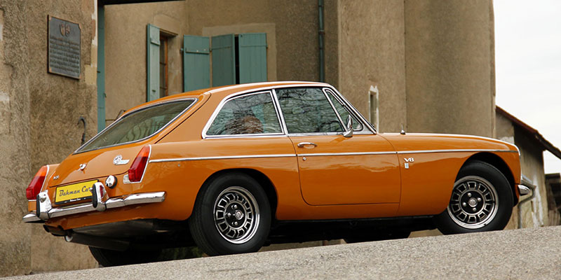 arriere mg b gt v8
