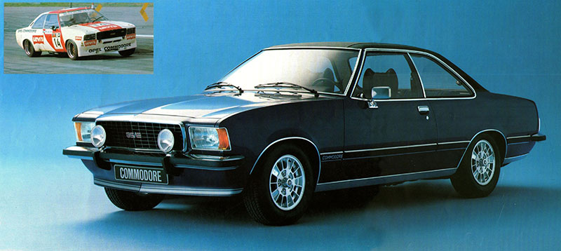 moteur opel commodore b gs/e 1976