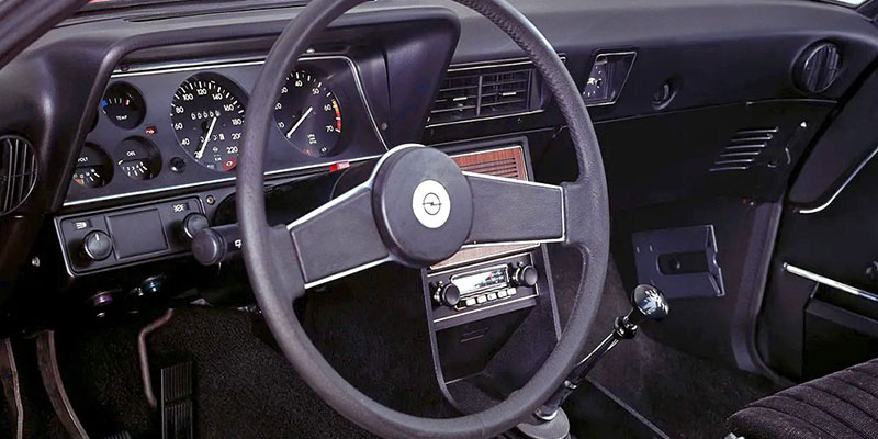 intérieur opel commodore b gs/e