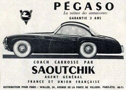 pegazo z102 saoutchik publicite