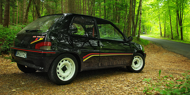 arriere peugeot 106 rallye 1.3