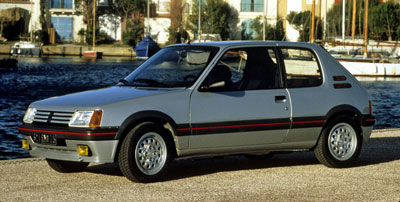 Photo PEUGEOT 205 GTI 1.6