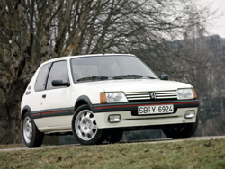 assurance collection peugeot 205 gti