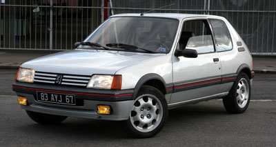 Photo PEUGEOT 205 GTI 1.9