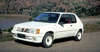 Photo PEUGEOT 205 RALLYE