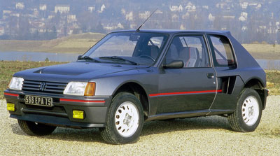 Photo PEUGEOT 205 TURBO 16 s�rie 200