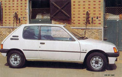 Photo PEUGEOT 205 XS 1.4