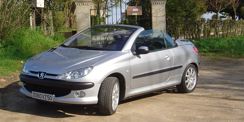 arriere peugeot 206 cc 2.0 16v