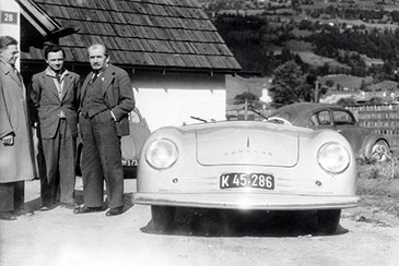porsche 356 roadster no.1 ferdinand porsche