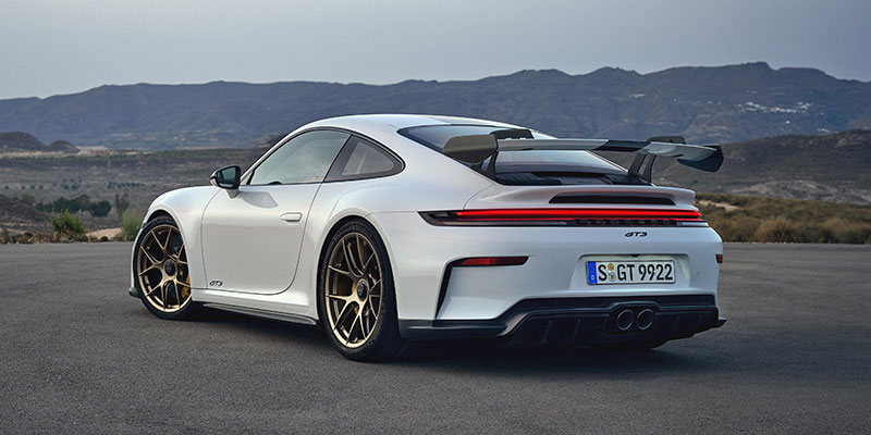 arriezre porsche 911 gt3 992 II 2025 pack weissach