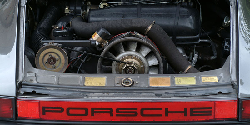moteur flat 6 3.0 porsche 911 sc 204 ch