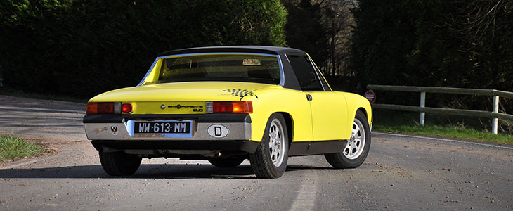 arriere porsche 914/4 2.0