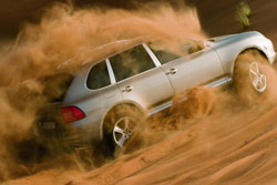 essai porsche cayenne turbo s 955 (Type 9PA) sable