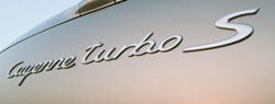 logo cayenne turbo s