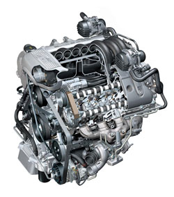 moteur v8 turbo porsche cayenne turbo s 955 (Type 9PA)