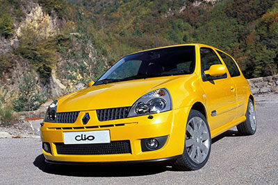 renault clio 2 rs 2.0 16v 182 ch chassis cup