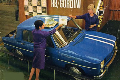 fiche technique performances renault r8 gordini 1100 et 1300